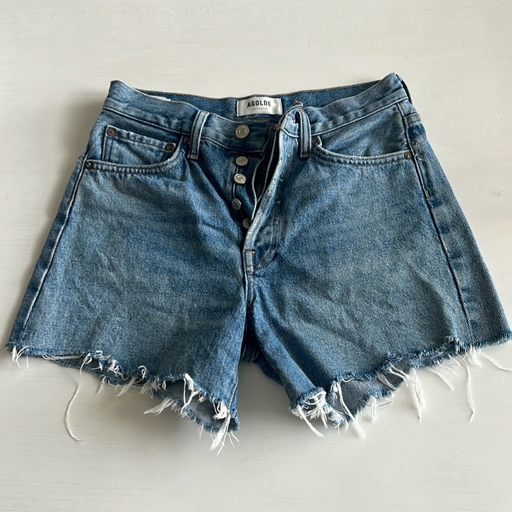 Agolde Parker Long Shorts